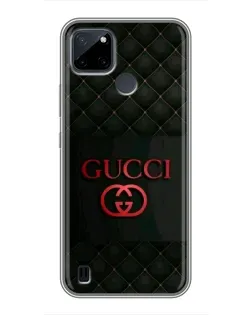 Чехол для Realme C12 с картинкой «Gucci — стеганый черный» Чехол для Realme C12 с картинкой «Gucci — стеганый черный»