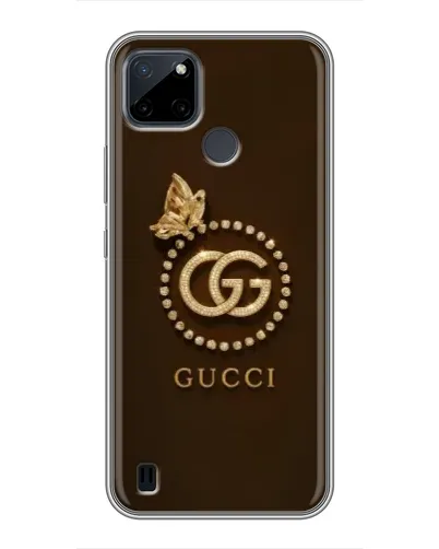 Чехол для Realme C12 с картинкой «Gucci — золотая бабочка» Чехол для Realme C12 с картинкой «Gucci — золотая бабочка»