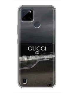 Чехол для Realme C12 с картинкой «Gucci — морской прибой» Чехол для Realme C12 с картинкой «Gucci — морской прибой»