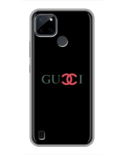 Чехол для Realme C12 с картинкой «Gucci — красный градиент» Чехол для Realme C12 с картинкой «Gucci — красный градиент»