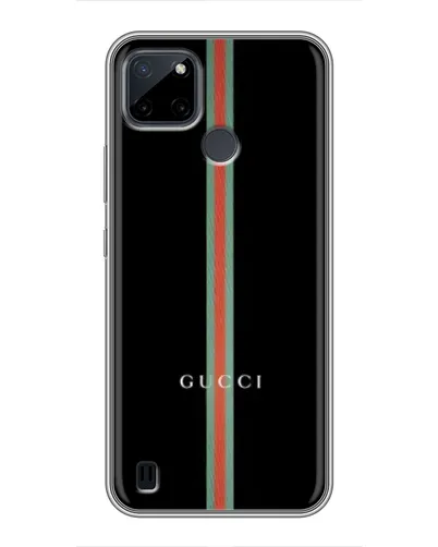Чехол для Realme C12 с картинкой «Gucci — строгая линия» Чехол для Realme C12 с картинкой «Gucci — строгая линия»