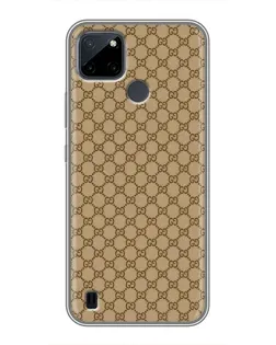 Чехол для Realme C12 с картинкой «Gucci — классический беж» Чехол для Realme C12 с картинкой «Gucci — классический беж»