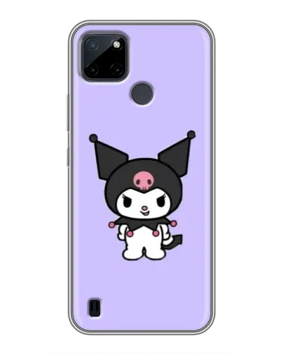 Чохол для Realme C12 з картинкою «Kuromi — ніжний фіолетовий» Чохол для Realme C12 з картинкою «Kuromi — ніжний фіолетовий»