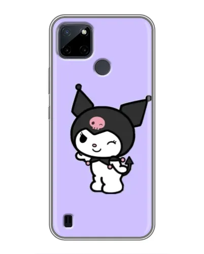 Чохол для Realme C12 з картинкою «Класична Kuromi» Чохол для Realme C12 з картинкою «Класична Kuromi»