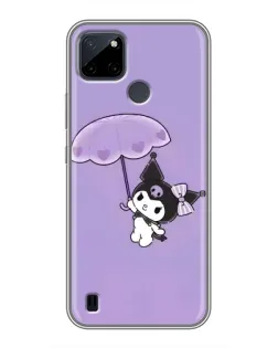 Чохол для Realme C12 з картинкою «Kuromi з парасолькою» Чохол для Realme C12 з картинкою «Kuromi з парасолькою»