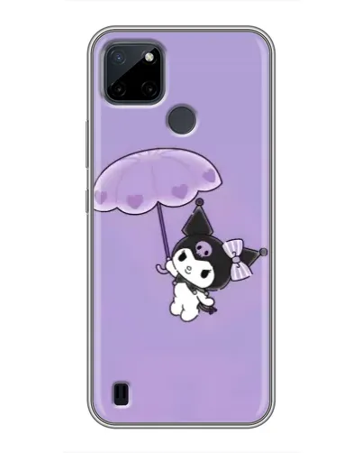 Чохол для Realme C12 з картинкою «Kuromi з парасолькою» Чохол для Realme C12 з картинкою «Kuromi з парасолькою»