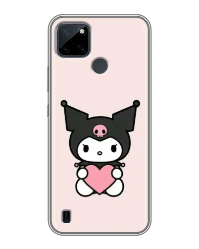 Чохол для Realme C12 з картинкою «Kuromi та серце» Чохол для Realme C12 з картинкою «Kuromi та серце»