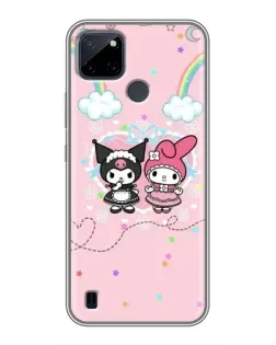Чохол для Realme C12 з картинкою «My Melody та Kuromi» Чохол для Realme C12 з картинкою «My Melody та Kuromi»