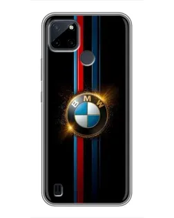 Чохол для Realme C12 з картинкою «BMW M-Power неон»