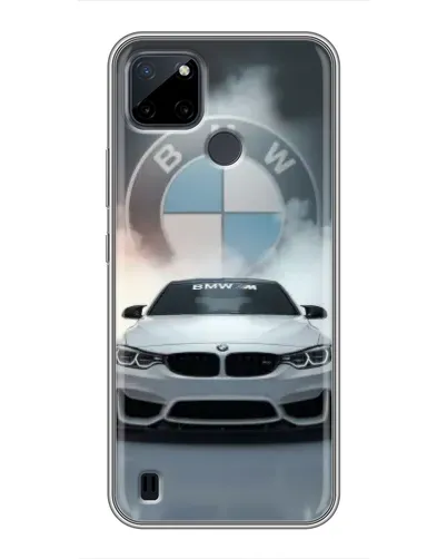 Чохол для Realme C12 з картинкою «BMW в білому диму» Чохол для Realme C12 з картинкою «BMW в білому диму»