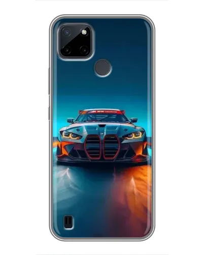 Чохол для Realme C12 з картинкою «BMW — вогні неону» Чохол для Realme C12 з картинкою «BMW — вогні неону»