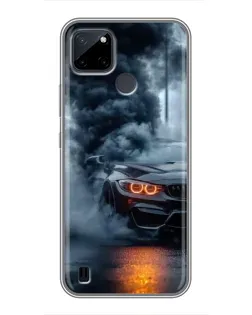 Чохол для Realme C12 з картинкою «BMW M-Power — абстракція»