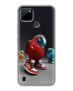 Чохол для Realme C12 з картинкою «Among Us — 3D стиль» Чохол для Realme C12 з картинкою «Among Us — 3D стиль»