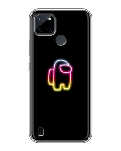 Чехол для Realme C12 с картинкой «Among Us градиент»