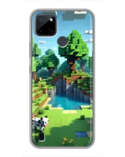 Чохол для Realme C12 з картинкою «Minecraft літній день» Чохол для Realme C12 з картинкою «Minecraft літній день»