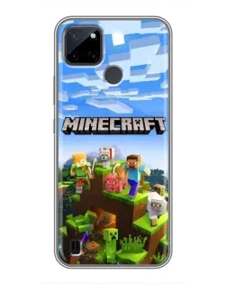 Чохол для Realme C12 з картинкою «Minecraft класичний світ» Чохол для Realme C12 з картинкою «Minecraft класичний світ»