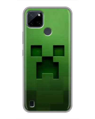 Чехол для Realme C12 с картинкой «Крипер микро-дизайн» Чехол для Realme C12 с картинкой «Крипер микро-дизайн»