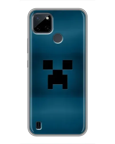 Чехол для Realme C12 с картинкой «Крипер текстура» Чехол для Realme C12 с картинкой «Крипер текстура»