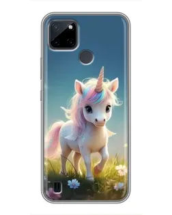 Чохол для Realme C12 з картинкою «Єдиноріг на галявині» Чохол для Realme C12 з картинкою «Єдиноріг на галявині»