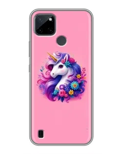 Чохол для Realme C12 з картинкою «Казковий єдиноріг»
