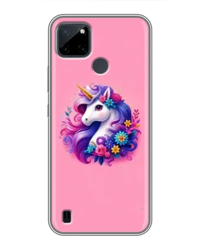 Чохол для Realme C12 з картинкою «Казковий єдиноріг»