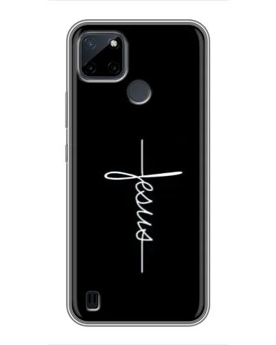 Чехол для Realme C12 с картинкой «Тонкая линия веры»