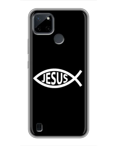 Чехол для Realme C12 с картинкой «Классический Jesus»