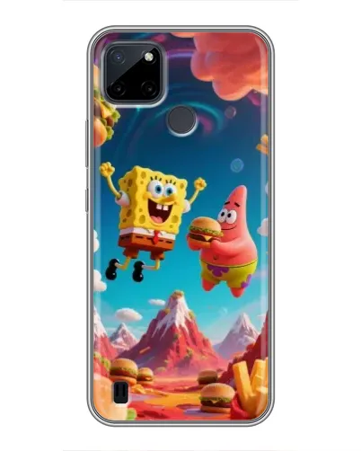 Чохол для Realme C12 з картинкою «Космічний фастфуд» Чохол для Realme C12 з картинкою «Космічний фастфуд»