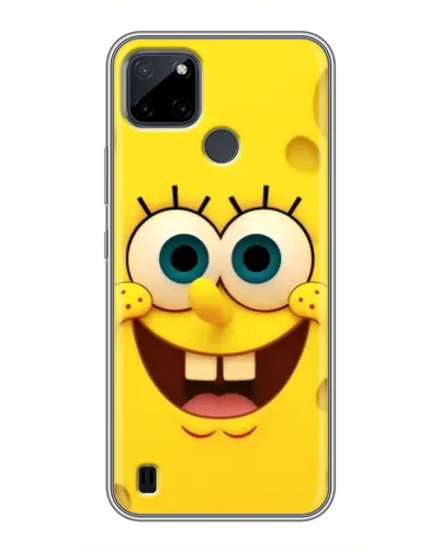 Чохол для Realme C12 з картинкою «Губка Боб посмішка» Чохол для Realme C12 з картинкою «Губка Боб посмішка»