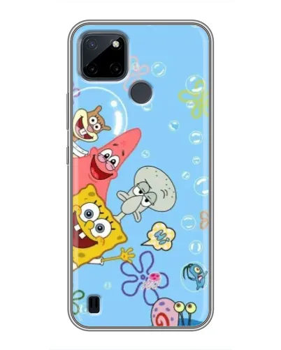 Чохол для Realme C12 з картинкою «Веселі бульбашки» Чохол для Realme C12 з картинкою «Веселі бульбашки»