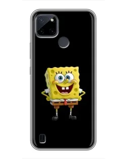 Чохол для Realme C12 з картинкою «Класичний Губка Боб»