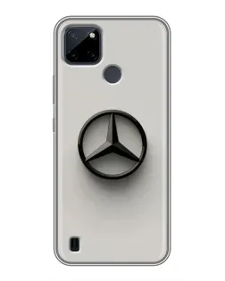 Чохол для Realme C12 з картинкою «Mercedes Maybach стиль»