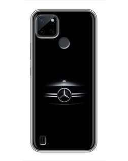 Чохол для Realme C12 з картинкою «Mercedes — абстрактні лінії»