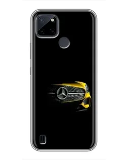 Чехол для Realme C12 с картинкой «Mercedes — ретро стиль»