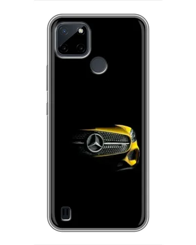 Чехол для Realme C12 с картинкой «Mercedes — ретро стиль» Чехол для Realme C12 с картинкой «Mercedes — ретро стиль»