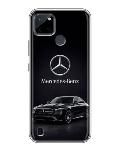 Чехол для Realme C12 с картинкой «Mercedes — решетка радиатора» Чехол для Realme C12 с картинкой «Mercedes — решетка радиатора»