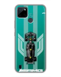 Чехол для Realme C12 с картинкой «Mercedes AMG Petronas»