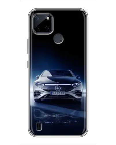 Чехол для Realme C12 с картинкой «Ночной Mercedes EQ» Чехол для Realme C12 с картинкой «Ночной Mercedes EQ»