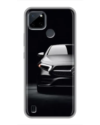 Чехол для Realme C12 с картинкой «Свет фар Mercedes» Чехол для Realme C12 с картинкой «Свет фар Mercedes»