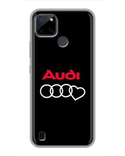 Чохол для Realme C12 з картинкою «Логотип Audi Heart» Чохол для Realme C12 з картинкою «Логотип Audi Heart»