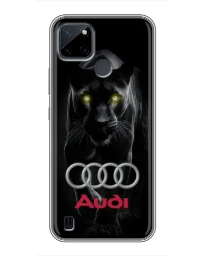 Чохол для Realme C12 з картинкою «Пантера та Audi» Чохол для Realme C12 з картинкою «Пантера та Audi»