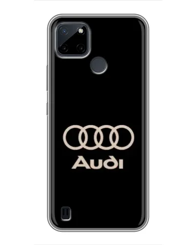 Чохол для Realme C12 з картинкою «Audi — золотий логотип» Чохол для Realme C12 з картинкою «Audi — золотий логотип»