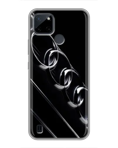 Чохол для Realme C12 з картинкою «Audi — абстрактні кільця» Чохол для Realme C12 з картинкою «Audi — абстрактні кільця»