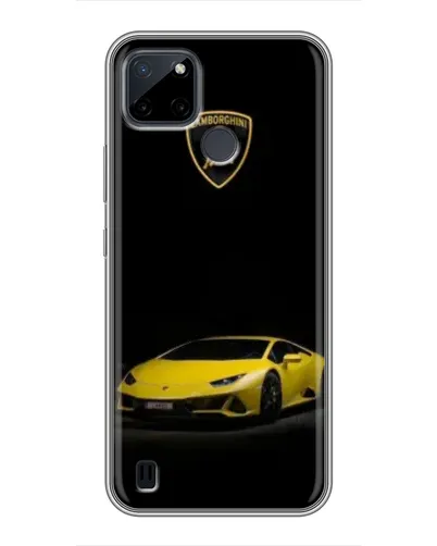 Чохол для Realme C12 з картинкою «Lamborghini жовтий акцент» Чохол для Realme C12 з картинкою «Lamborghini жовтий акцент»