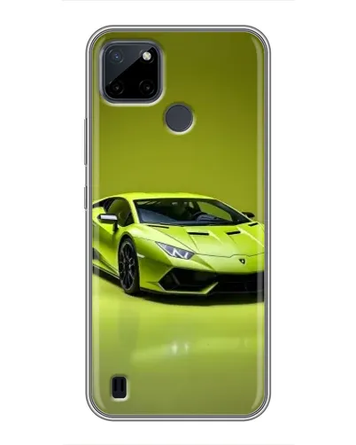 Чохол для Realme C12 з картинкою «Салатовий Lamborghini Huracan» Чохол для Realme C12 з картинкою «Салатовий Lamborghini Huracan»