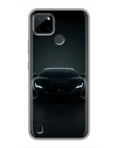 Чохол для Realme C12 з картинкою «Чорний Lamborghini Aventador» Чохол для Realme C12 з картинкою «Чорний Lamborghini Aventador»