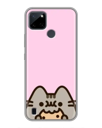 Чохол для Realme C12 з картинкою «Pusheen та печиво» Чохол для Realme C12 з картинкою «Pusheen та печиво»
