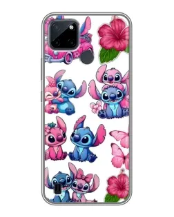 Чехол для Realme C12 с картинкой «Стикеры Stitch и Angel» Чехол для Realme C12 с картинкой «Стикеры Stitch и Angel»