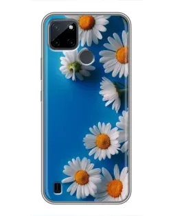 Чохол для Realme C12 з картинкою «Білосніжні маргаритки» Чохол для Realme C12 з картинкою «Білосніжні маргаритки»