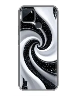 Чохол для Realme C12 з картинкою «Чорно-біла спіраль» Чохол для Realme C12 з картинкою «Чорно-біла спіраль»
